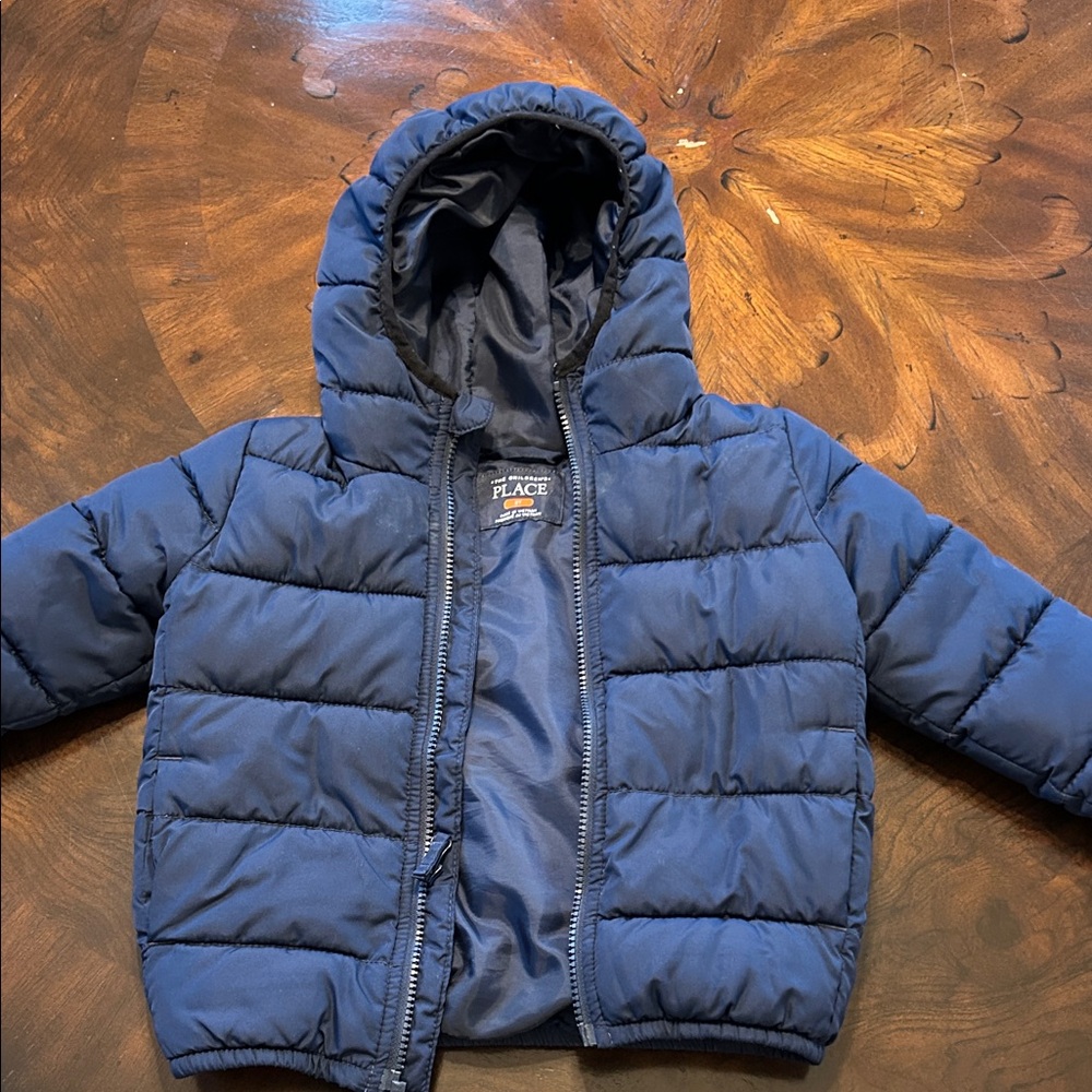 The Children's Place Navy Puffer Jacket
